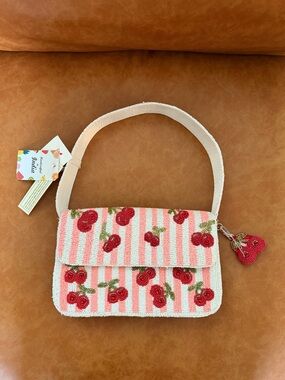 Viral TJ Maxx Beaded Cherries Bag Made in India Colorful TikTok Trend Purse